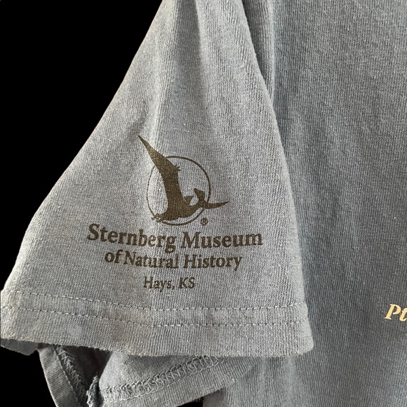 Gildan Heavy Cotton State Fossils of Kansas Unisex Tee Size Medium - Picture 6 of 7